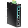 TRENDNET 5-PORT GGB POE+ DIN-RAIL SWITCH HARDENED INDUSTRIAL              IN CPNT