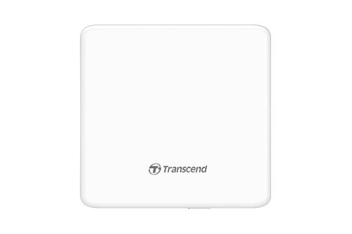 TRANSCEND 8X DVD SLIM TYPE USB WHITE 9.5MM USB EXT (TS8XDVDS-W)