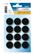 HERMA Protectiv feltpads black Ø 22 mm