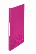 LEITZ Displaybog WOW PP 40 lommer Pink