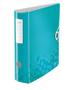 LEITZ Brevordner Leitz Active WOW A4 80mm Isblå metallic
