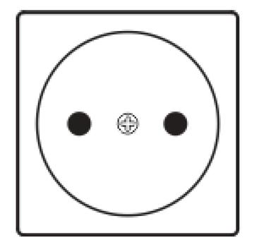 KRAMER TSâ€“1DE | TBUS Power Socket â€” Germany | Connection module | Black (80-001299)