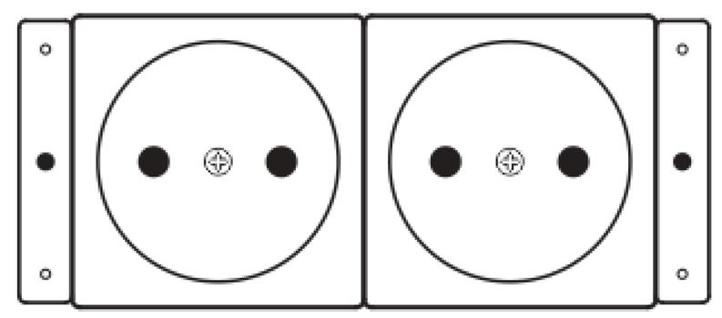 KRAMER 2xvirta pöytäkaivoon (80-002199)