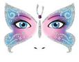 HERMA Face Art Sticker Butterfly