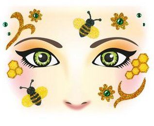 HERMA Face Art Decor Honey Bee (15304*5)