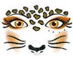 HERMA Face Art Sticker Leopard