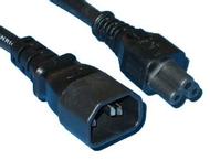 ALCADON Strømkabel C14 - C5 2 m ( Mikke Mus kabel ) (120007)