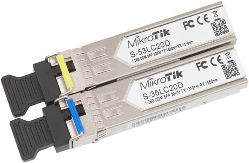MIKROTIK Pair of SFP modules, S-35LC20D (S-35/53LC20D)