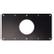 CHIEF MFG Adapterplate VESA 200<>100 Max 18 Kg Sort