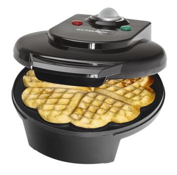 BOMANN WA 5018 CB black Heart Waffle Maker (650181)