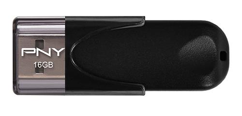 PNY Y Attaché 4 - USB flash drive - 16 GB - USB 2.0 (FD16GATT4-EF)