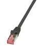 LOGILINK Patch Cable Cat.6 S/FTP black 