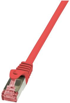 LOGILINK - Patchcord Cat.6 S/FTP PIMF PrimeLine 0,5m red (CQ2024S)