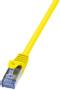 LOGILINK -Patch Cable Cat.6A 10G S/FTP PIMF PrimeLine yellow 2m