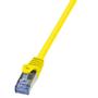 LOGILINK -Patch Cable Cat.6A 10G S/FTP PIMF PrimeLine yellow 0,25m