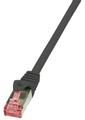 LOGILINK Patch Cable Cat.6 S/FTP black 
