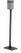 FLEXSON Floorstand PLAY:1 pair Black