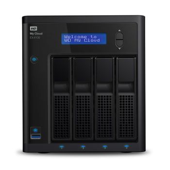 WESTERN DIGITAL My Cloud EX4100 24TB NAS 4-Bay (WDBWZE0240KBK-EESN)