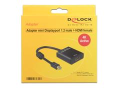 DELOCK mDP 1.2 Male->HDMI Female 4K