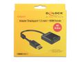 DELOCK Adapter Displayport 1.2 male > HDMI female 4K Active black