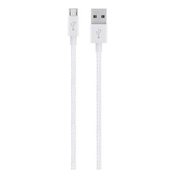 BELKIN Premium MIXIT Metallic Micro-USB to USB Cable - White (F2CU021BT04-WHT)