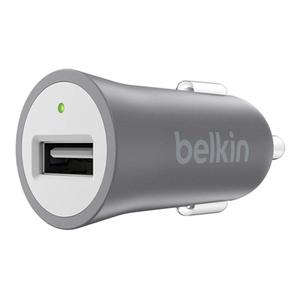 BELKIN CAR CHARGER 2400MA/ GREY PREMIUM MIXIT UNIVERSAL ACCS (F8M730BTGRY)