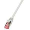 LOGILINK - Patchcord Cat.6 S/FTP PIMF PrimeLine grey 0,5m