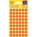 AVERY Colour Coding Dot Red 12 mm, Permanent adhesive 270 labels/ pack (3147)