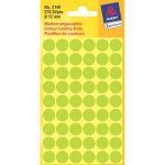 AVERY Colour Coding Dot Green 12 mm, Permanent adhesive 270 labels/ pack (3149)