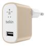 BELKIN CHARGER 2400MA/ GOLD PREMIUM MIXIT UNIVERSAL HOME ACCS (F8M731VFGLD)
