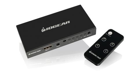 IOGEAR 4-Port 4K HDMI Switch (GHDSW4K4)