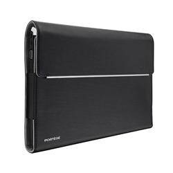 TOSHIBA Portégé Z20t Sleeve 31,6 cm 12,5 inch 330 x 236 x 27 mm PU-leather with Hairline-Finish cleaning tissue incl. black (PX1894E-1NCA)