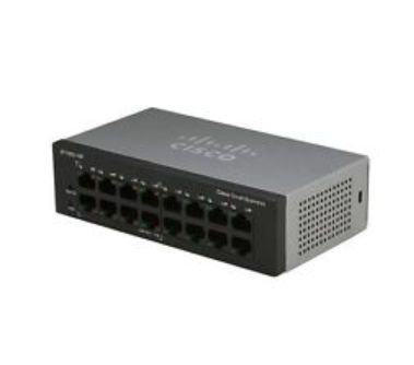 CISCO SF110D-16HP 16-Port 10/100 PoE Desktop (SF110D-16HP-EU $DEL)