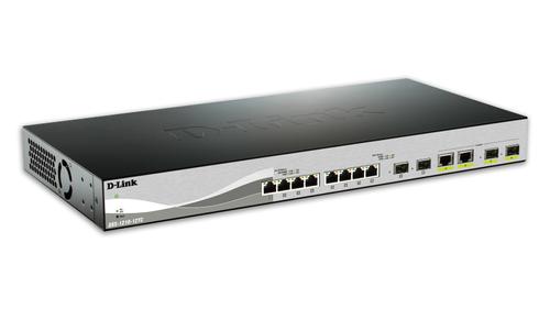 D-LINK 12 Port switch including 8x10G ports & 4xSFP (DXS-1210-12TC)