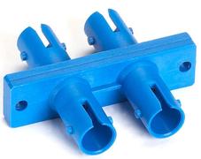 BLACK BOX BLACKBOX MULTIMODE COUPLINGS - ST-ST, MM DUPLEX, RECTANGULAR, METAL