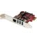 STARTECH 3-Port PCI Express USB 3.0 Card + Gigabit Ethernet