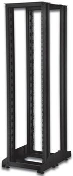 DIGITUS DYNAframe 19'' 42U Black B530xD670xH2022 , 4 posts , 600kg (DN-19 42U-D-SRV-SW)