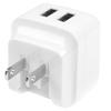 STARTECH Dual-Port USB Wall Charger - International Travel - 17W/3.4A - White	 (USB2PACWH)
