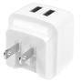 STARTECH Dual-Port USB Wall Charger - International Travel - 17W/3.4A - White (USB2PACWH)