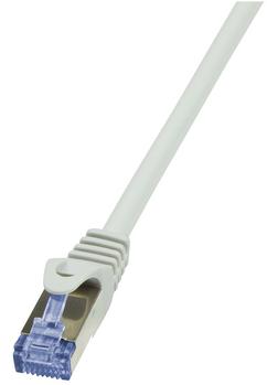 LOGILINK - Patchcord Cat.6A 10G S/FTP PIMF PrimeLine 1,5m grey (CQ3042S)