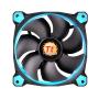 THERMALTAKE Riing 14 BLUE LED high performance casefan 140x140x25mm Green LED Noise 22.1 dBA with LNC (CL-F039-PL14BU-A)