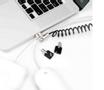 MACLOCKS K-SLOT COILED CABLE LOCK LAPTOPS NOTEBOOKS LOCK