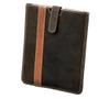 DBRAMANTE1928 Leather slip cover for iPad 2/3/4 Hunter stripe (SC23HU000389 $DEL)