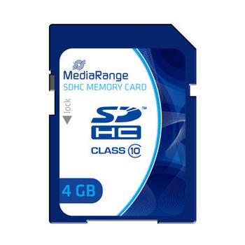 MediaRange SD Card 4GB SDHC CL.10 (MR961)