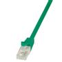 LOGILINK Patch Cable Cat.6 U/UTP green 