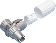 TRIAX IEC Hona Vinkel HF-tät 50-pack