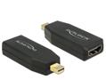DELOCK Video / lyd adapter DisplayPort / HDMI Sort