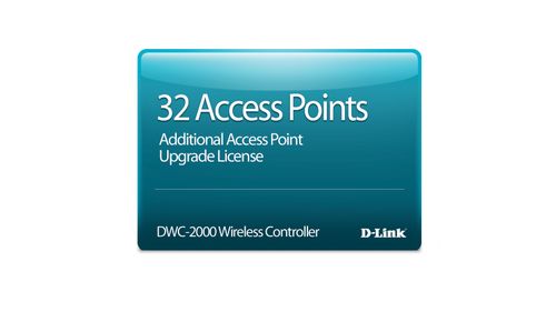 D-LINK Business Wireless Plus License oppgraderingslisens (DWC-2000-AP32-LIC)