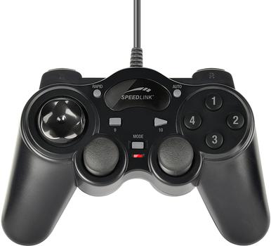 SPEEDLINK Thunderstrike Gamepad USB /Black (SL-6515-BK)