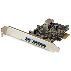 STARTECH 4-Port PCI Express USB 3.0 Card	 (PEXUSB3S42)